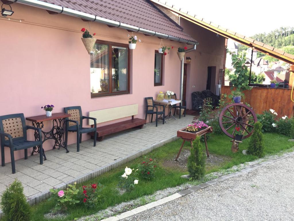 Casa rustica cu terasa - 725