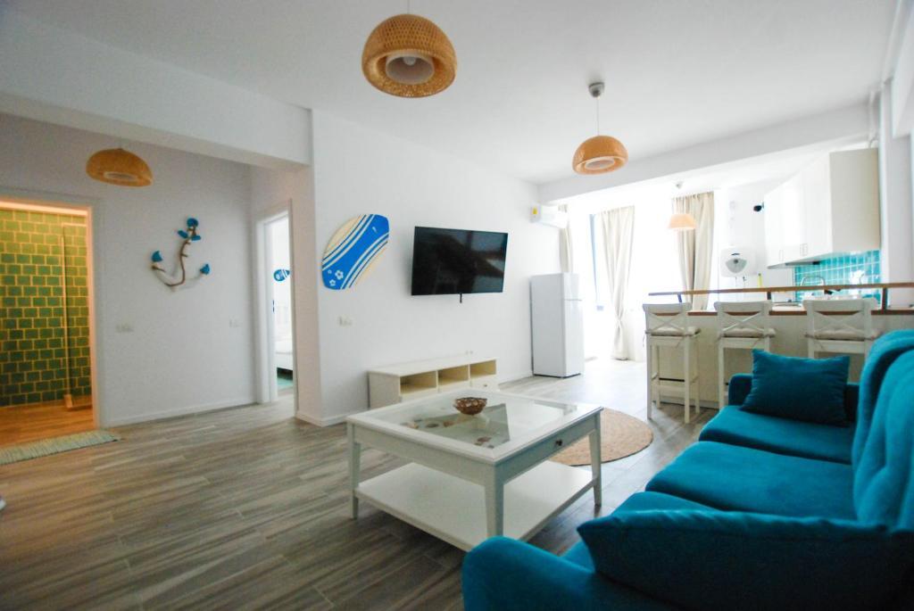 Dor de Mare - Mykonos Apartment - Stefan Building 50 m to the beach - Seaview! - 345
