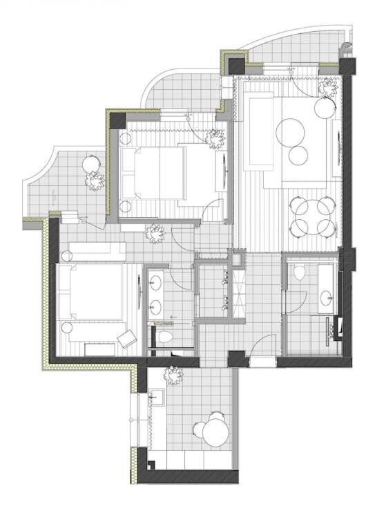 HOLT - Wonderful 2 bed, 2 bath flat in the center of Bucharest - 508
